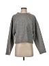 MNG 100% Polyester Gray Long Sleeve Top Size S - photo 1