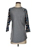 Lularoe Gray 3/4 Sleeve T-Shirt Size S - photo 1