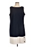 Andrew Marc Color Block Blue Casual Dress Size 14 - photo 1