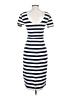 Boden Stripes White Casual Dress Size 4 - photo 2