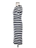 Boden Stripes White Casual Dress Size 4 - photo 5