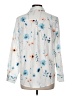 Unbranded Floral Ivory Long Sleeve Blouse Size M - photo 2