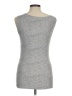 Ann Taylor Silver Sleeveless Top Size M - photo 2