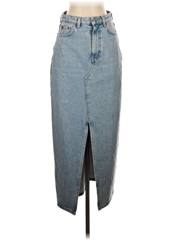 MNG Denim Skirt (view 1)