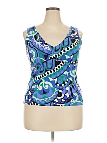 Tahari by ASL Sleeveless Top (view 1)