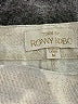 Torn by Ronny Kobo Chevron-herringbone Ivory Shorts Size M - photo 3