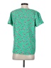Staccato 100% Polyester Green Short Sleeve Blouse Size S - photo 2