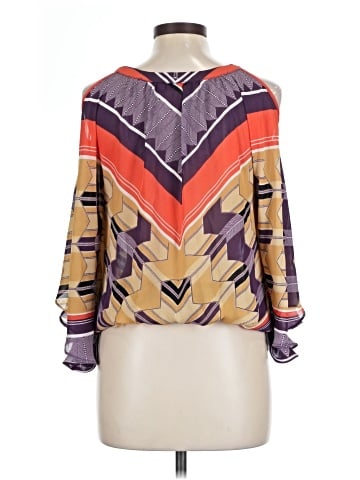 a.n.a. A New Approach 3/4 Sleeve Blouse (view 2)