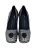 Giuseppe Zanotti Houndstooth Gray Gold Heels Size EU 37 - photo 2