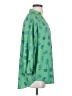 CAbi 100% Polyester Green 3/4 Sleeve Blouse Size S - photo 4