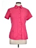 Magellan's 100% Polyester Pink Short Sleeve Blouse Size M - photo 1
