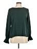 Unbranded 100% Polyester Green Long Sleeve Blouse Size M - photo 1