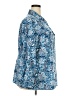 Rebecca Malone Paisley Blue Long Sleeve Blouse Size 2X - photo 4