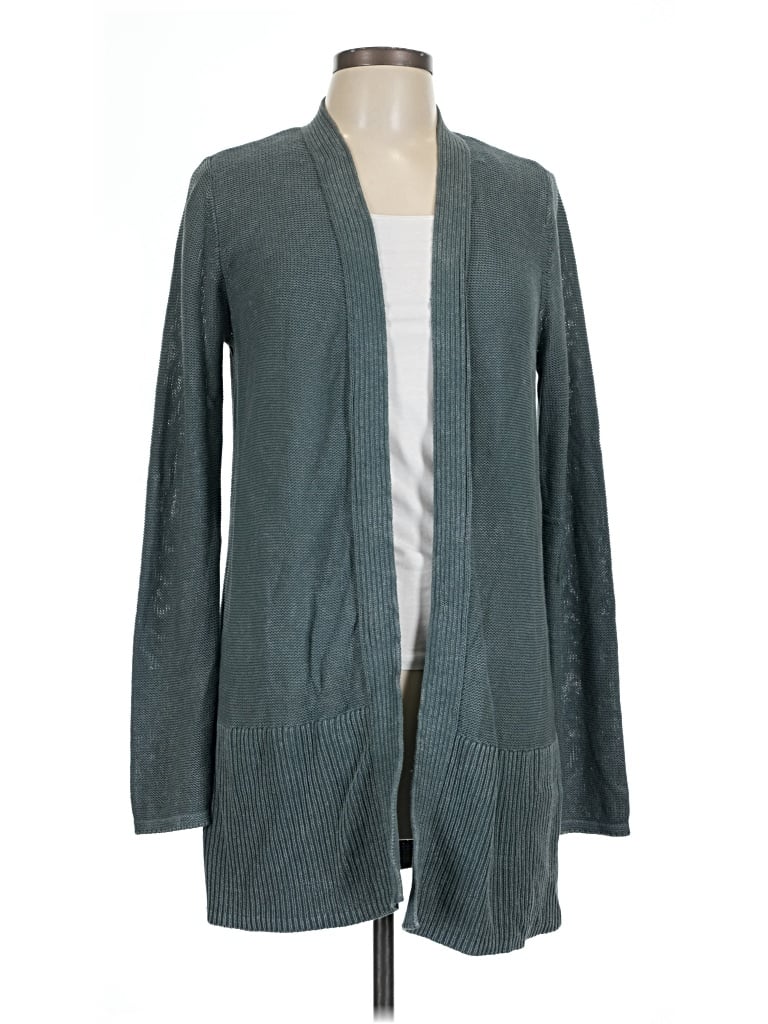Pre-owned Jjill Cardigan Sweater In Teal