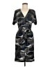 BCBGMAXAZRIA Print Gray Cocktail Dress Size M - photo 1