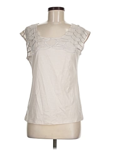 Ann Taylor Factory Sleeveless T-Shirt (view 1)