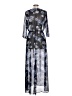 Forever 21 Blue Casual Dress Size L - photo 2