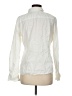 Theory Ivory Long Sleeve Button-Down Shirt Size M - photo 2