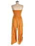 Out From Under Solid Orange Jumpsuit Size M - photo 2