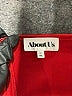 About Us 100% Polyester Red Cocktail Dress Size XL - photo 4