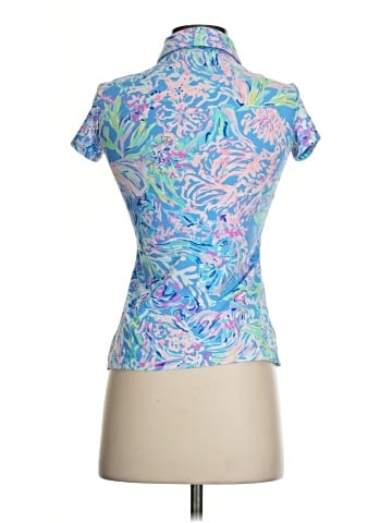 Lilly Pulitzer Luxletic Short Sleeve Turtleneck (view 2)