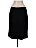 Laundry by Design Solid Black Wool Skirt Size 8 - photo 2