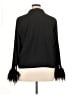J.Crew Collection 100% Polyester Black Long Sleeve Blouse Size XL - photo 2