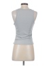 Unbranded 100% Polyester Silver Active Tank Size S (estimated) - photo 2