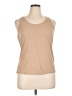Eyeshadow Tan Sleeveless T-Shirt Size 1X - photo 1