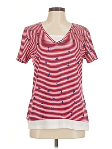 Karen Scott Short Sleeve Top (view 1)