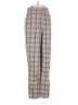 Nasty Gal Inc. Plaid Brown Casual Pants Size 4 - photo 1