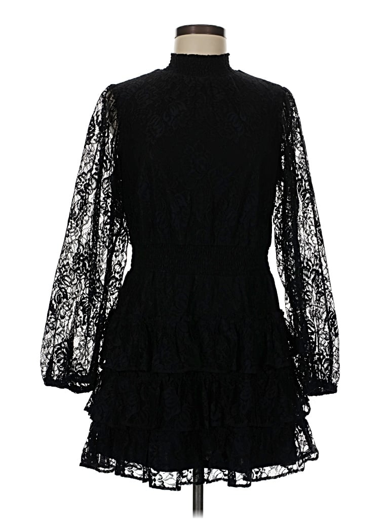 Pre-owned Express Cocktail Dress In Black