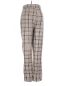 Nasty Gal Inc. Plaid Brown Casual Pants Size 4 - photo 2