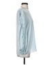 Ann Taylor 100% Polyester Blue Long Sleeve Blouse Size S - photo 4