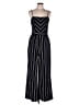 Emerald Sundae Chevron-herringbone Black Jumpsuit Size L - photo 1