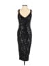 Tatyana 100% Polyester Stars Black Cocktail Dress Size XS - photo 1