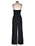 Emerald Sundae Chevron-herringbone Black Jumpsuit Size L - photo 2
