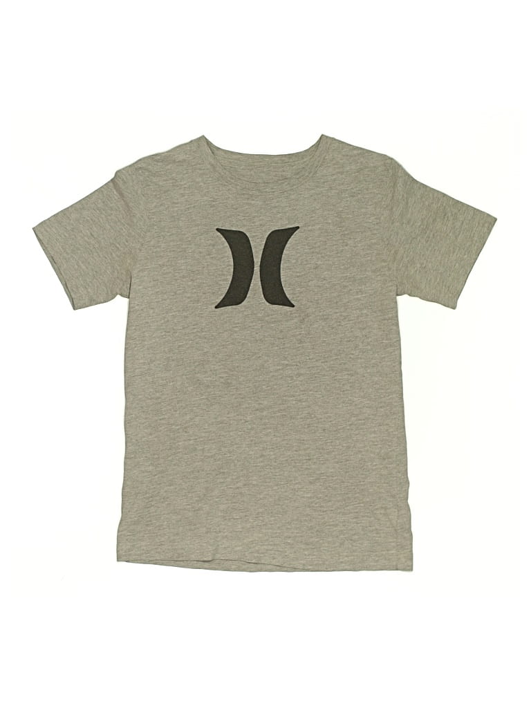 Pre-owned Hurley Kids' Short Sleeve T-shirt In Gray