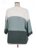 Unbranded Color Block Teal Pullover Sweater Size 0X (estimated) - photo 2