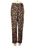 Reformation Animal Print Brown Casual Pants Size 0 (petite) - photo 1