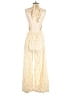 Audrey 3+1 100% Polyester Yellow Jumpsuit Size M - photo 2