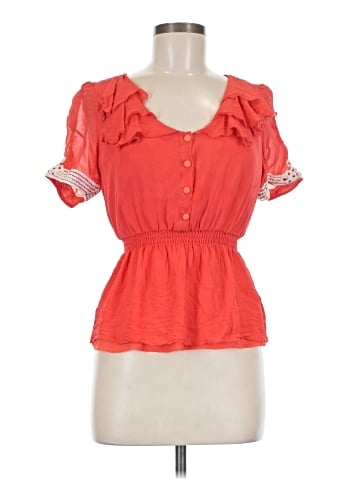 Odille Short Sleeve Blouse (view 1)