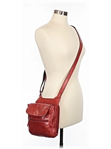 Jack Georges Leather Crossbody Bag (view 2)