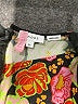 Rhode 100% Cotton Paisley Orange Cocktail Dress Size XS - photo 7