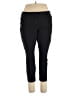 Ann Taylor LOFT Outlet Solid Black Active Pants Size 16 - photo 1