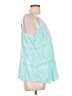 Torrid 100% Rayon Teal Sleeveless Blouse Size Lg Plus (0) - photo 4