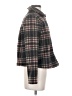 Banana Republic Factory Store 100% Polyester Plaid Gray Jacket Size S - photo 4