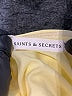 Saints + Secrets 100% Polyester Yellow Cocktail Dress Size M - photo 7