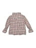 Mayoral Checkered-gingham Tan Long Sleeve Button-Down Shirt 12-18 MO / 18 MO - photo 2