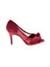 Adrianna Papell Red Heels Size 7 1/2 - photo 1